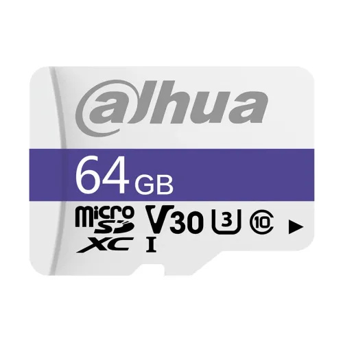 Dahua C100 microSDXC Memory Card — 64GB, UHS-I Class 10