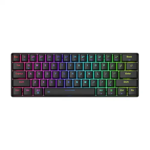 Dareu EK861 TRINITY GTR Mechanical Keyboard — Brown Switch, RGB, Tri-Mode Wireless
