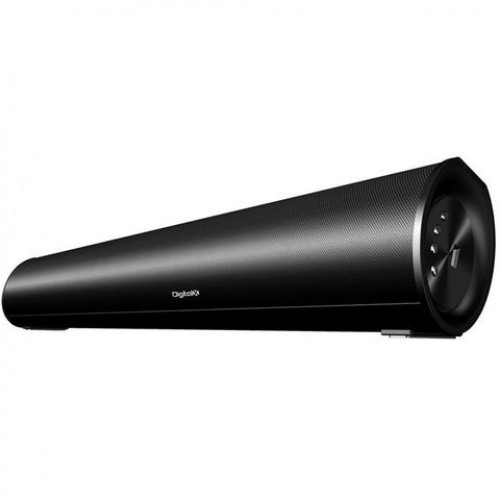 DigitalX XS1 Bluetooth Soundbar — Single, 20W, Black