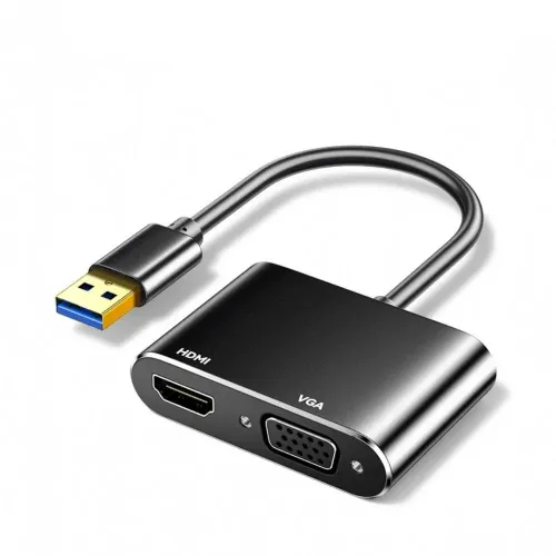Dtech DT-2906 Converter — USB to VGA & HDMI
