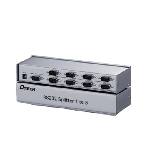 Dtech DT-5048 RS232 Splitter — 1 to 8 Port