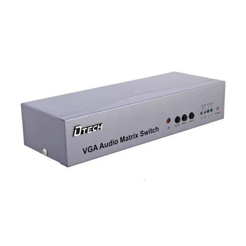 Dtech DT-7027 VGA Matrix Switcher — 2 In 2 Out