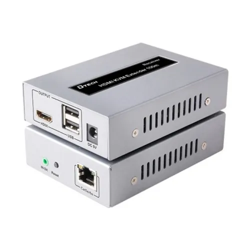 Dtech DT-7054A HDMI USB KVM Extender with IR — 100m