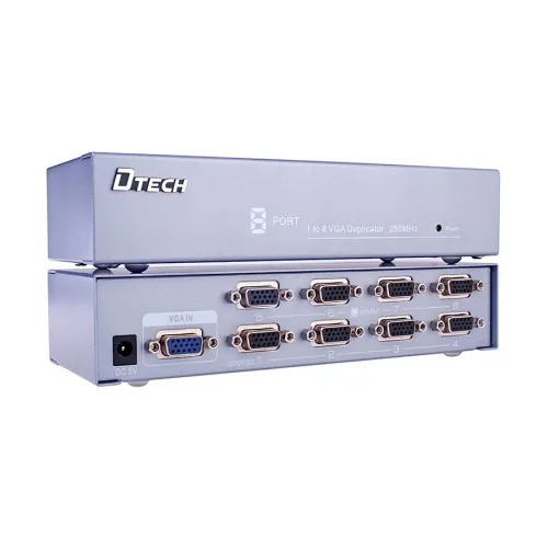 Dtech DT-7258 VGA Splitter — 1 in 8