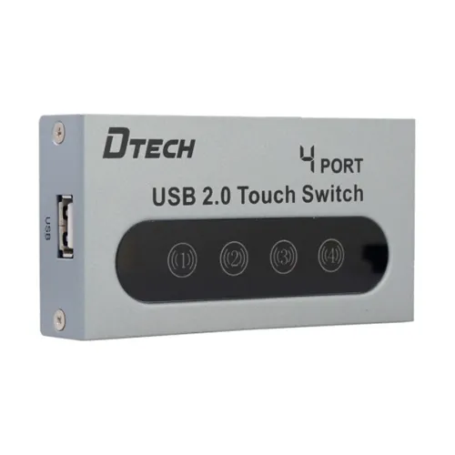 Dtech DT-8341 USB Switch — 4 Ports