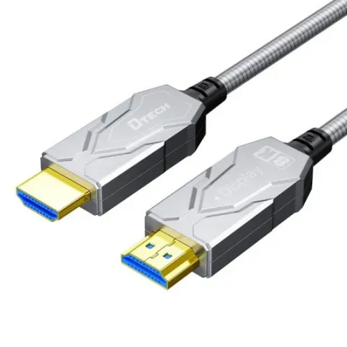 Dtech DT-HF8003K Fiber Optic Cable — 3 Meter, 8K HDMI Armor
