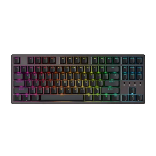 Durgod Taurus K320 Hot-Swappable Mechanical Keyboard — Nebula Space Purple