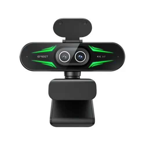 EMEET SmartCam C60E Webcam — 4K UHD, Dual Camera
