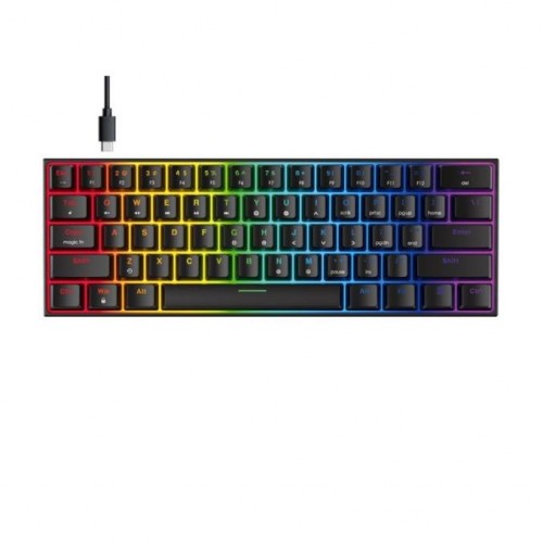 Fantech MAXFIT61 MK857 Mechanical Keyboard — Red Switch, RGB