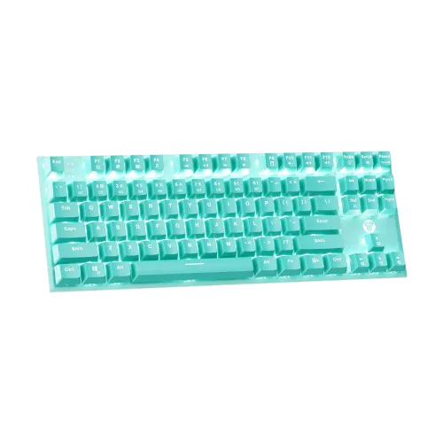 Fantech MAXFIT87 MK856 Mechanical Keyboard — Mint Edition, Blue Switch, RGB