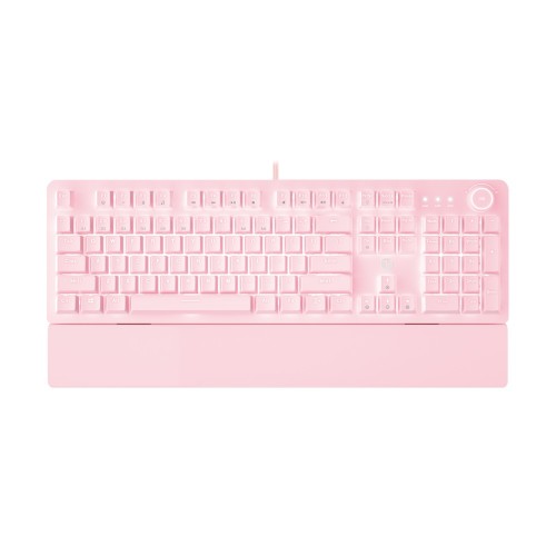 Fantech MAXPOWER MK853 Mechanical Keyboard — Sakura Edition, Blue Switch, RGB