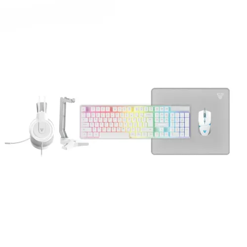 Fantech P51 Gaming Combo — Space Edition, 5-in-1, White