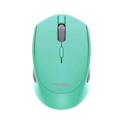 Fantech W190 Wireless Mouse — Dual-Mode 2.4GHz & Bluetooth, Mint Edition
