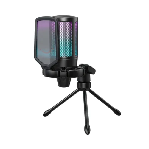 FIFINE AmpliGame A6V Gaming USB Condenser Microphone — RGB