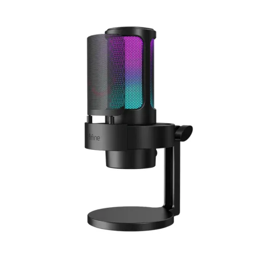 FIFINE AmpliGame A8 USB Condenser Microphone — RGB