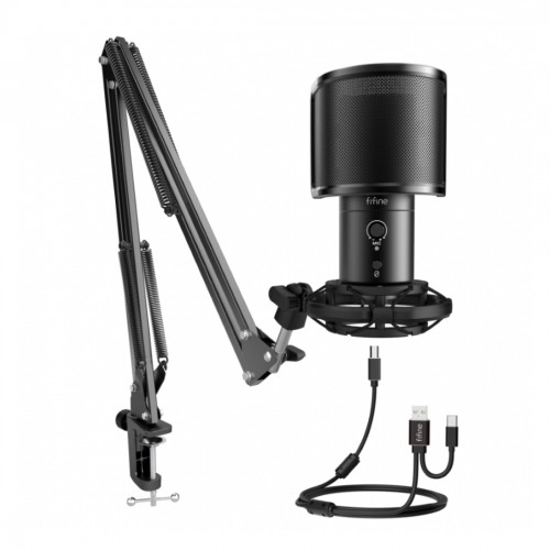 FIFINE T683 Gaming Recording Microphone — USB