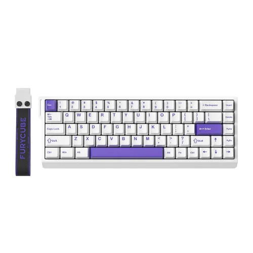 Furycube M68HE Mechanical Keyboard — RGB, Hot-Swappable