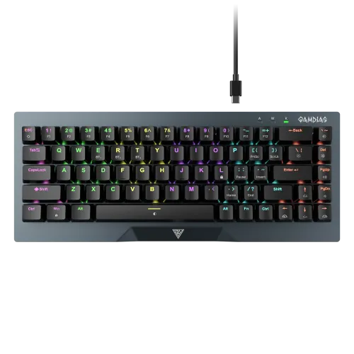 Gamdias HERMES M4 Mechanical Keyboard — Hot-Swappable