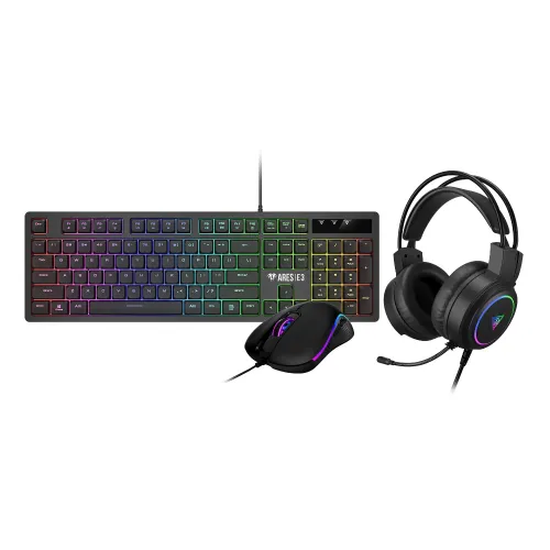 Gamdias POSEIDON E2 Gaming Combo — 3-in-1