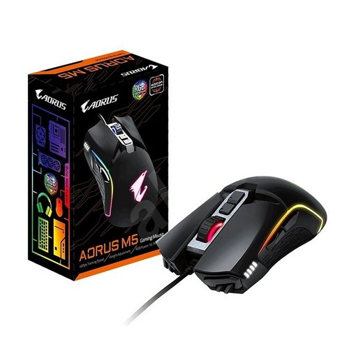 Gigabyte AORUS M5 Gaming Mouse — RGB