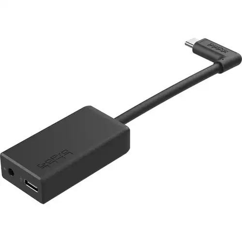 GoPro Pro 3.5mm Mic Adapter — For Hero10/9/8/7/6/5