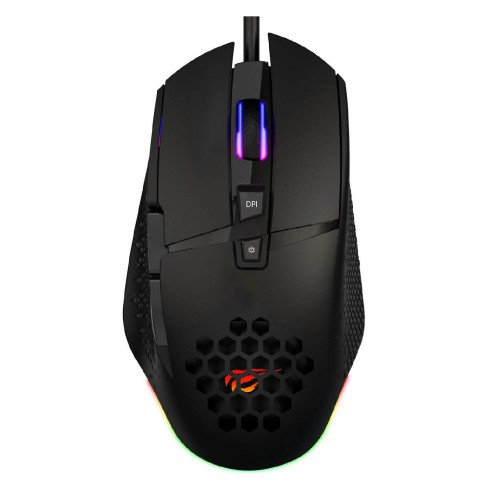 Havit HV-MS1022 Gaming Mouse — RGB LED Honeycomb Design, 8 Buttons