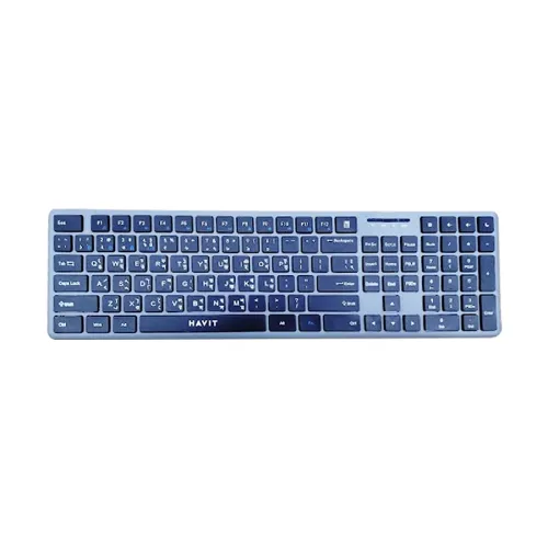 Havit KB235WB Keyboard — Wireless & Bluetooth, Dual-Mode