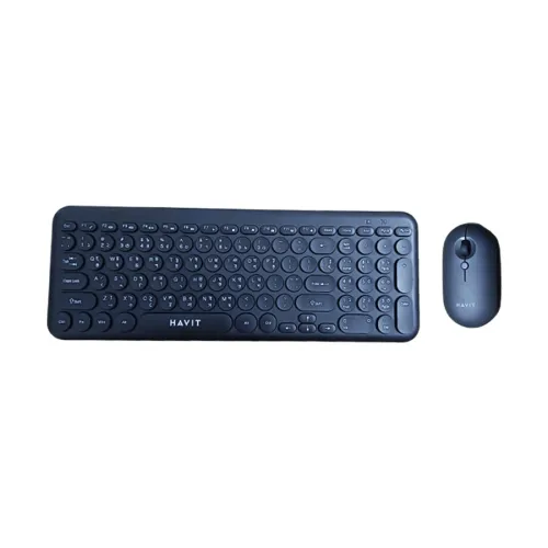Havit KB254GCM Keyboard Mouse Combo — Wireless, with Bangla Layout