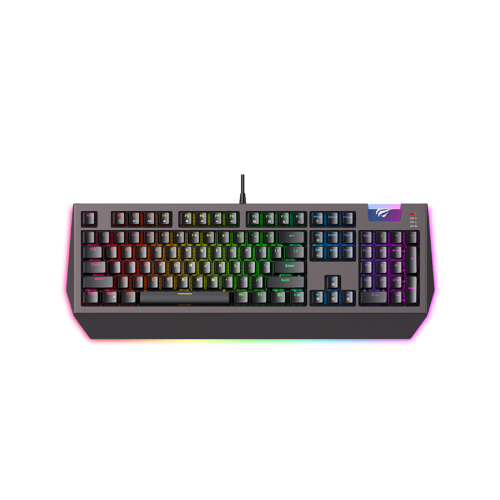 Havit KB872L Mechanical Gaming Keyboard — RGB Backlit, Multi-Function, Blue Switch