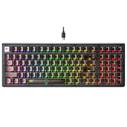 Havit KB875L Mechanical Gaming Keyboard — RGB Backlit