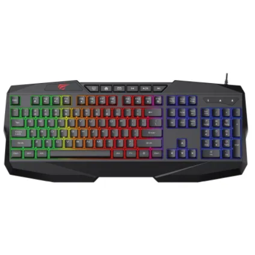Havit KB878L Gamenote Keyboard — USB Multi-Function, Backlit