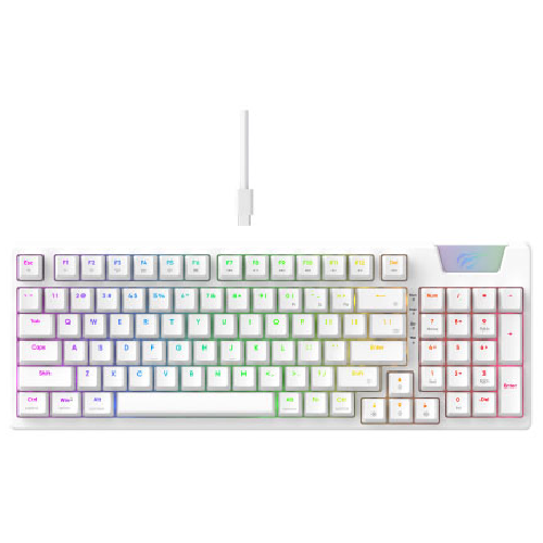 Havit KB885L Gamenote Multi-Function Mechanical Keyboard — USB to Type-C, RGB Backlit