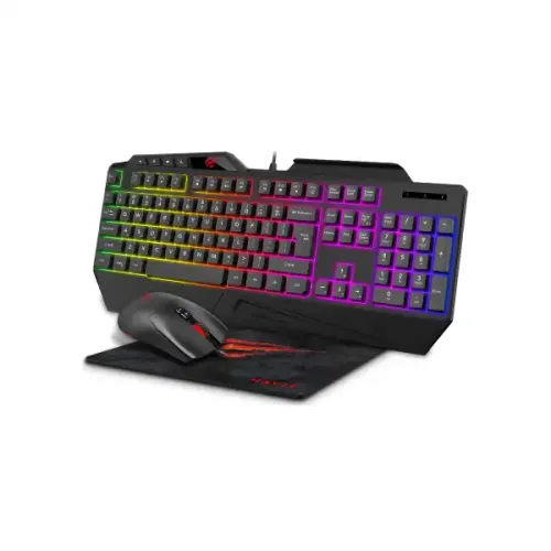 Havit KB889CM 3-in-1 Combo — RGB Gaming Keyboard, Mouse & Mouse Pad