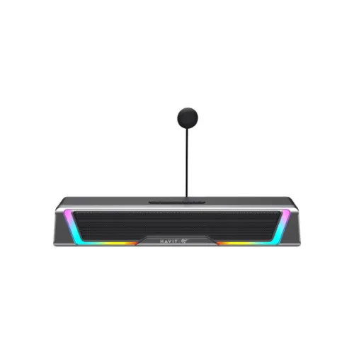 Havit SK221 Gaming Soundbar with Microphone — RGB, Dual Mode