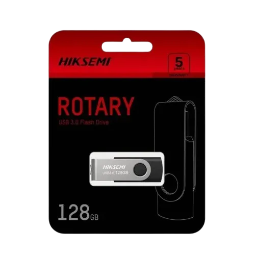 Hiksemi ROTARY Pen Drive — 128GB, USB 3.2