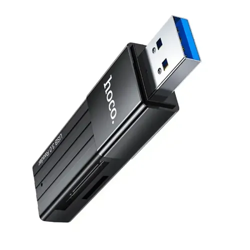 Hoco HB20 Mindful Card Reader — 2-in-1, USB 3.0