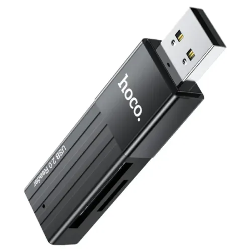 Hoco HB20 Mindful USB 2.0 Card Reader — 2-in-1