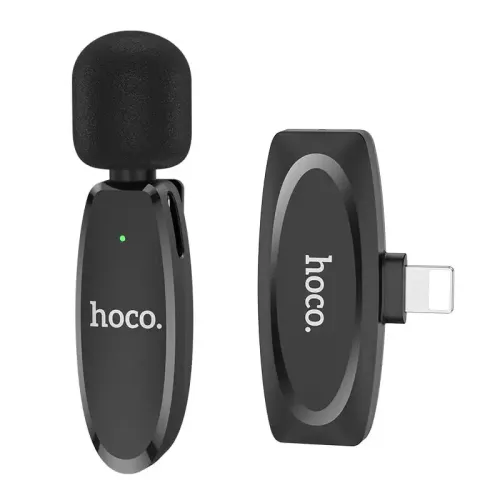 Hoco L15 Lavalier Wireless Microphone for iPhone — Lightning