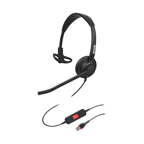 Inbertec UB815M USB Wired Headphone — AI Noise Cancelling