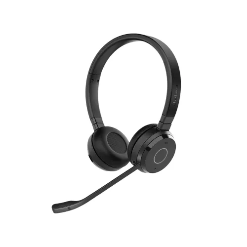 Jabra Evolve 65 TE MS Headphone — Stereo, Wireless