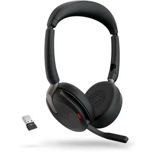 Jabra Evolve2 65 Flex Bluetooth Headset — USB-C MS Stereo