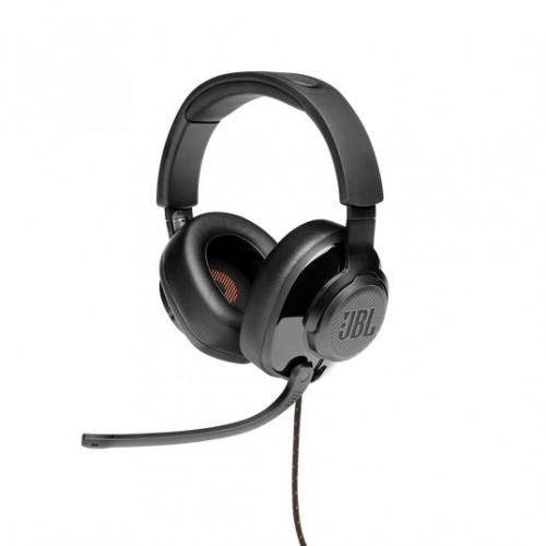 JBL Quantum 300 Wired Over-Ear Gaming Headphone — Flip-up Mic