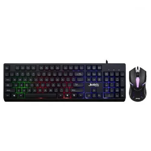 Jedel GK106 Gaming Keyboard Mouse Combo — RGB