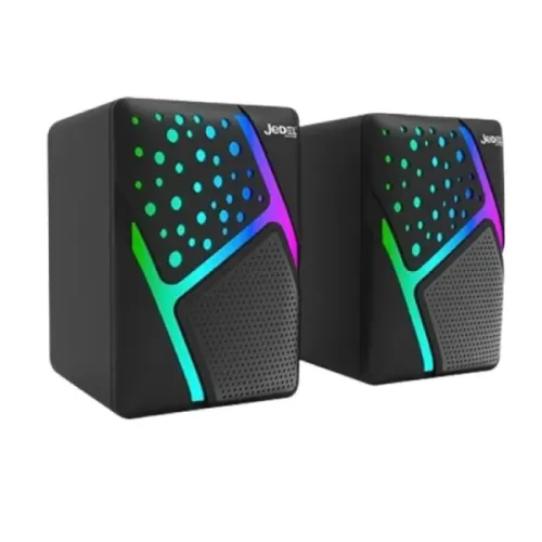 Jedel S-527 Wired USB Speaker — RGB