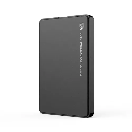 JEYI i8p-Youth25BK 2.5" External Hard Drive Enclosure — with Protective Cover
