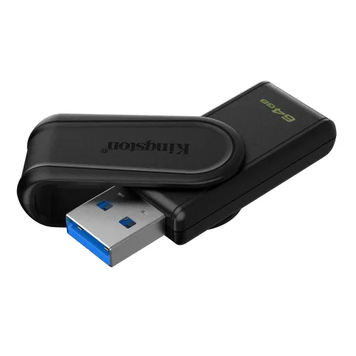 Kingston DataTraveler Exodia S Pen Drive — 64GB, USB 3.2 Gen 1