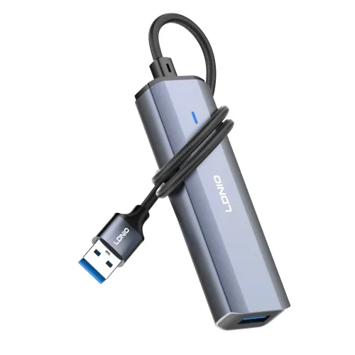 LDNIO DS-114U USB Hub — 4-in-1, 1.2 Meter
