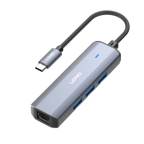 LDNIO DS-124C Type-C Hub — 4-in-1
