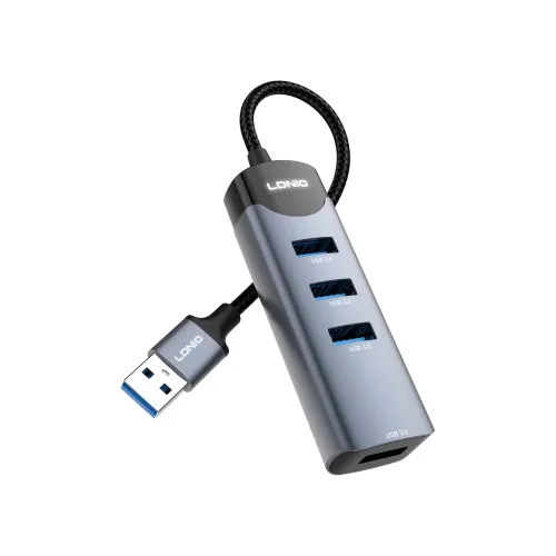 LDNIO DS-134U USB Hub — 4-in-1