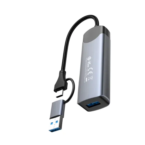 LDNIO DS-134UC Hub — 4-in-1, Dual Mode